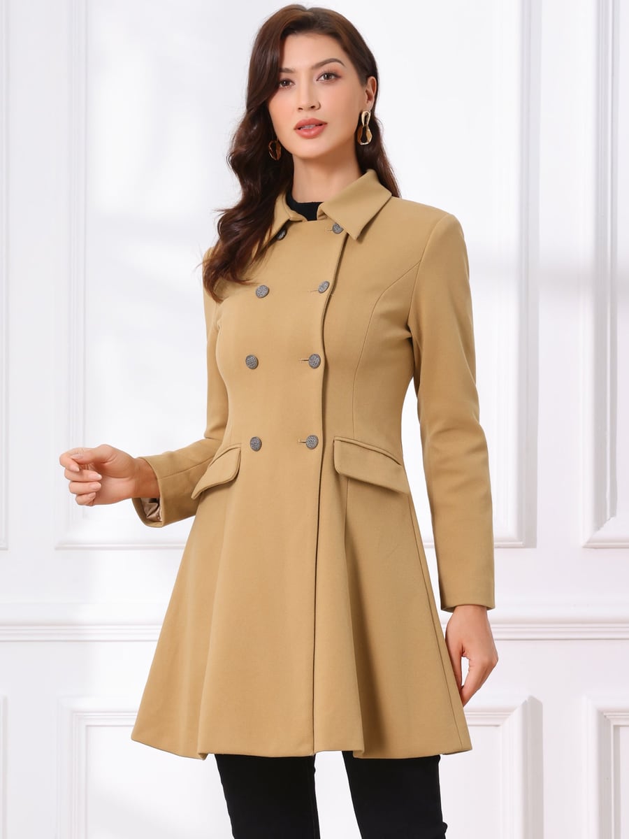 Front view in camel