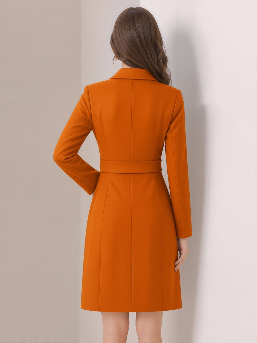 Back view with the belt