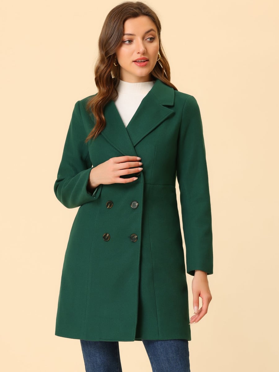 Front view showing the two button rows