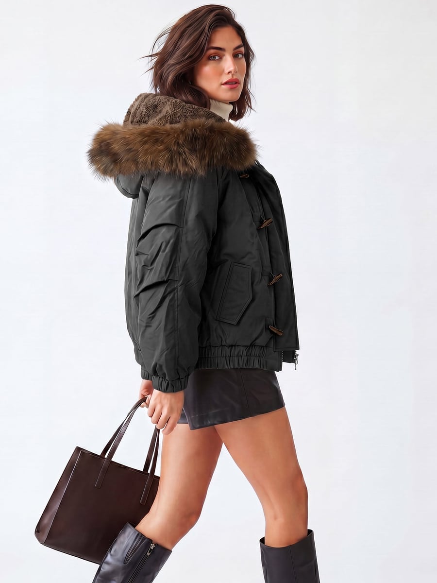 Side view, walking