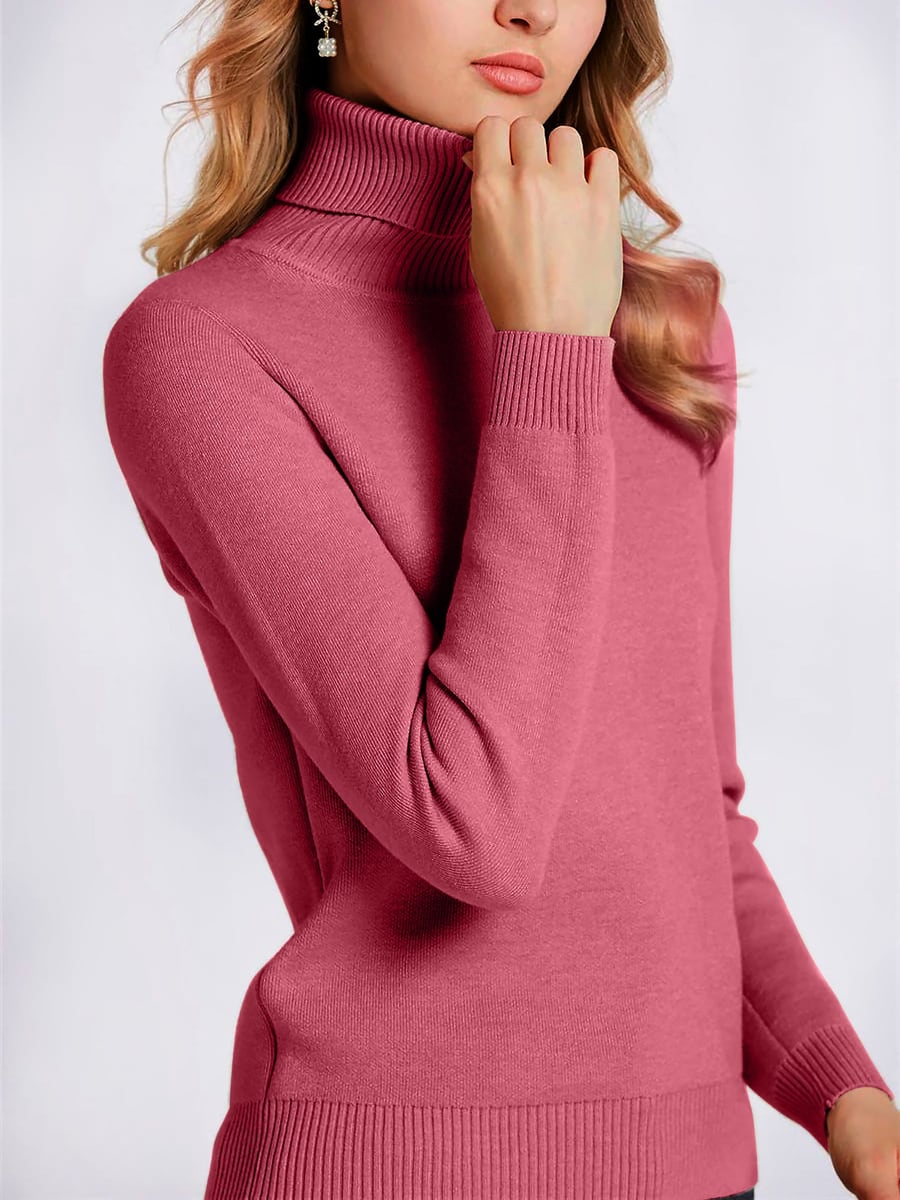 Front view in rose