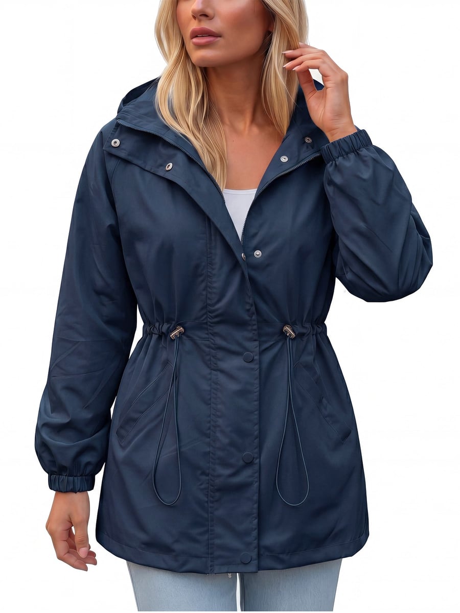 Front view in navy