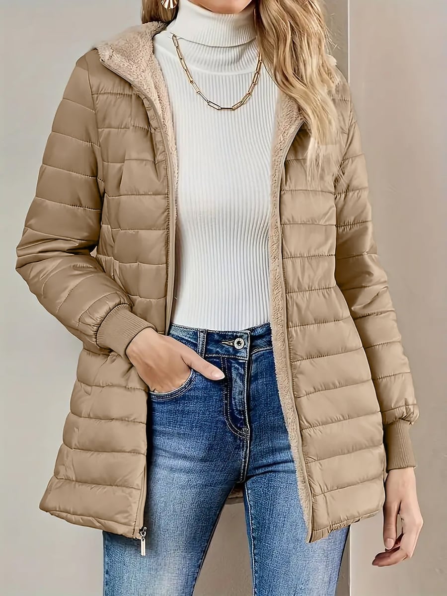Front view in khaki