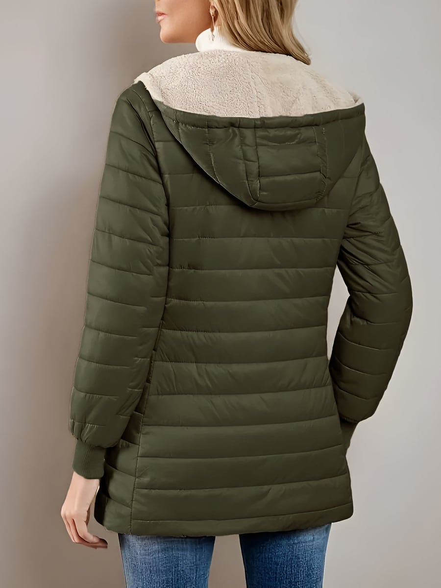 Back view in olive