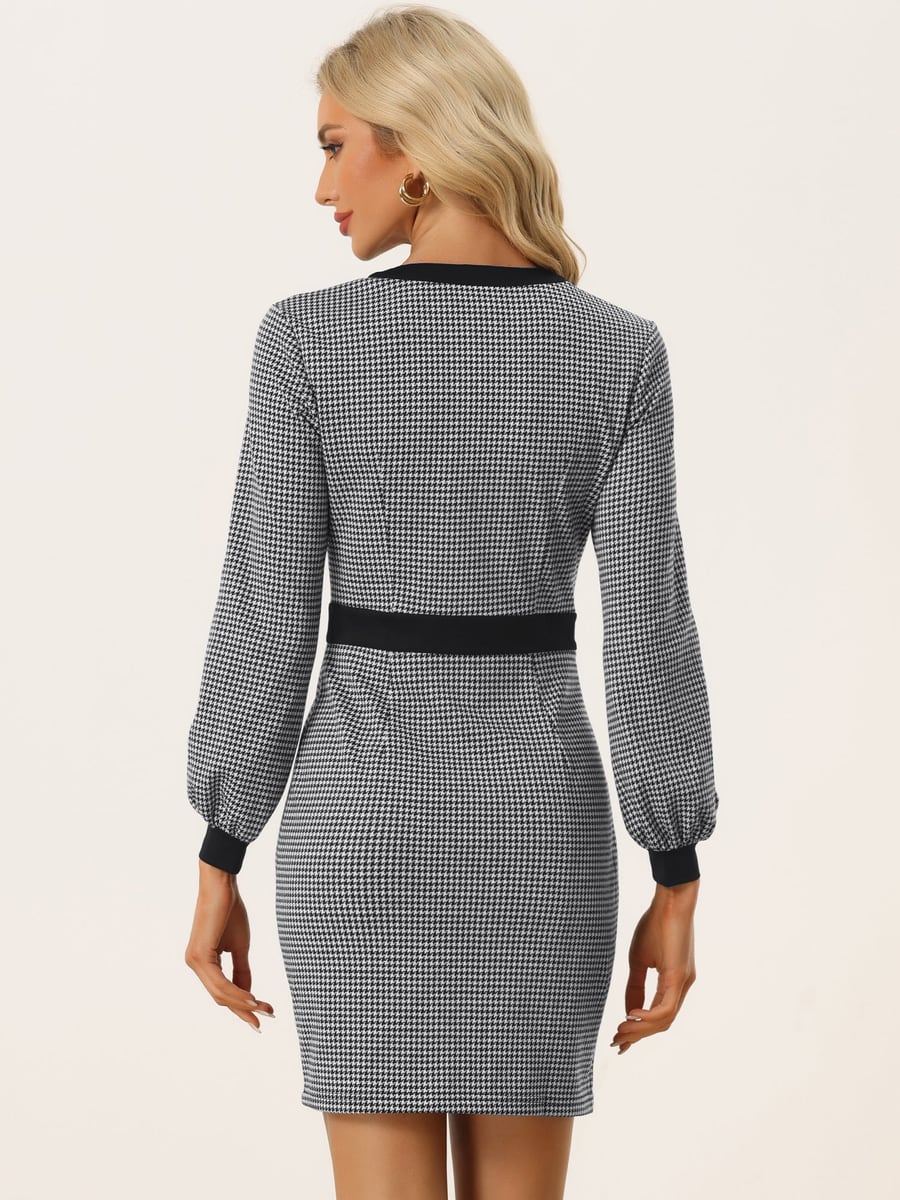 Back view in dark grey
