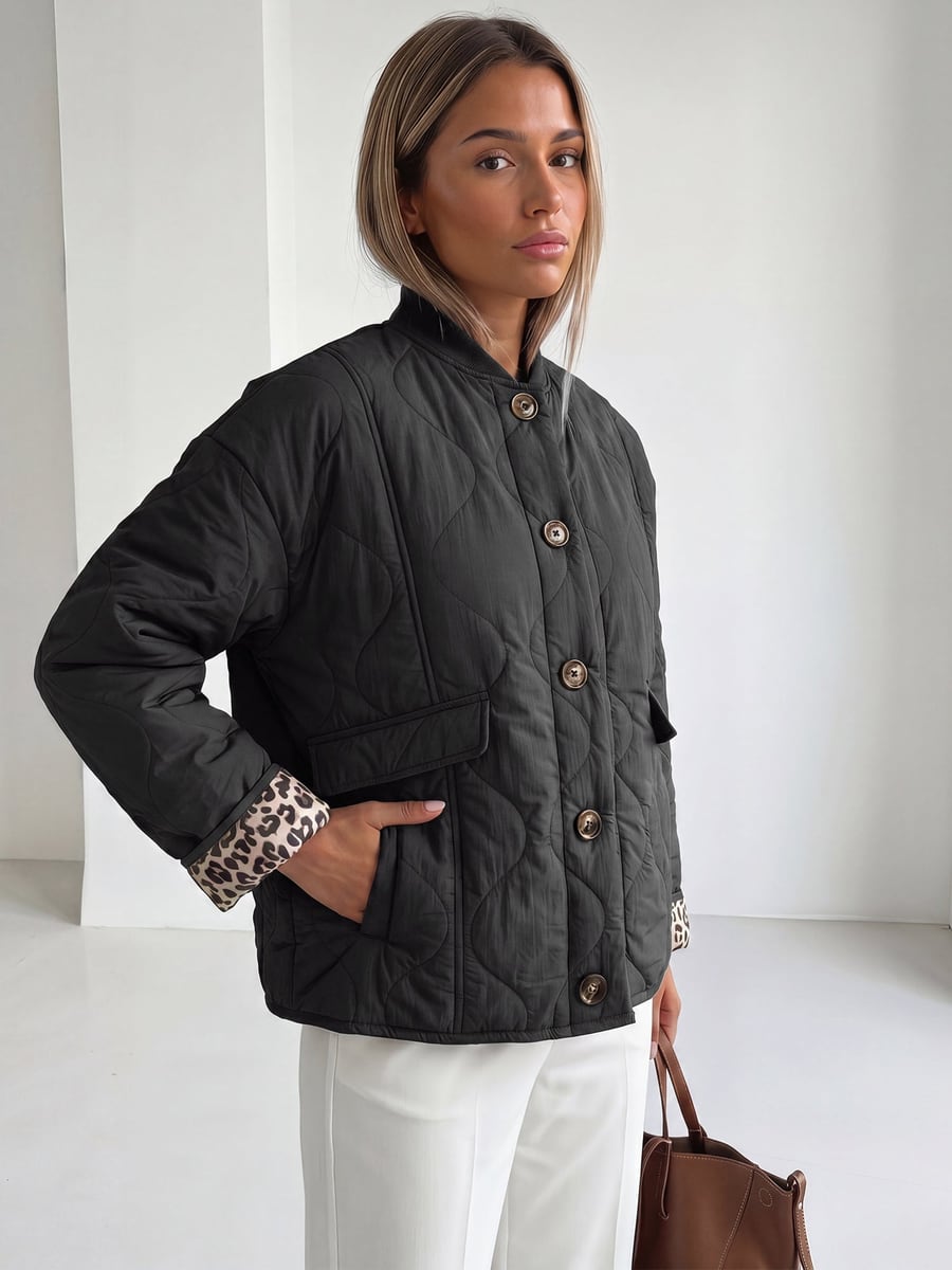 Front view with white trousers