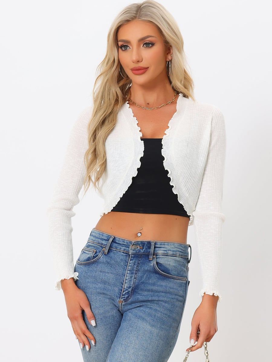 Front view in apricot