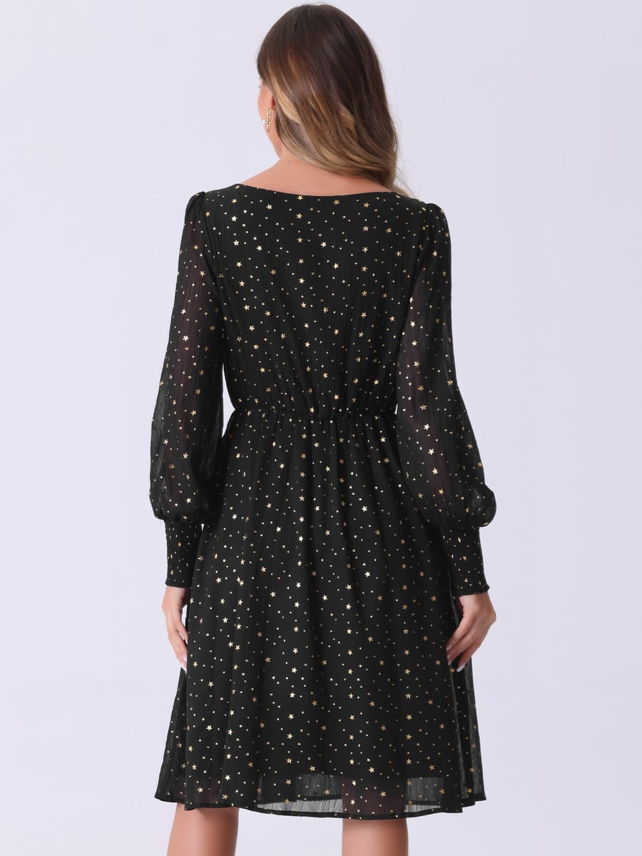 Back view in black