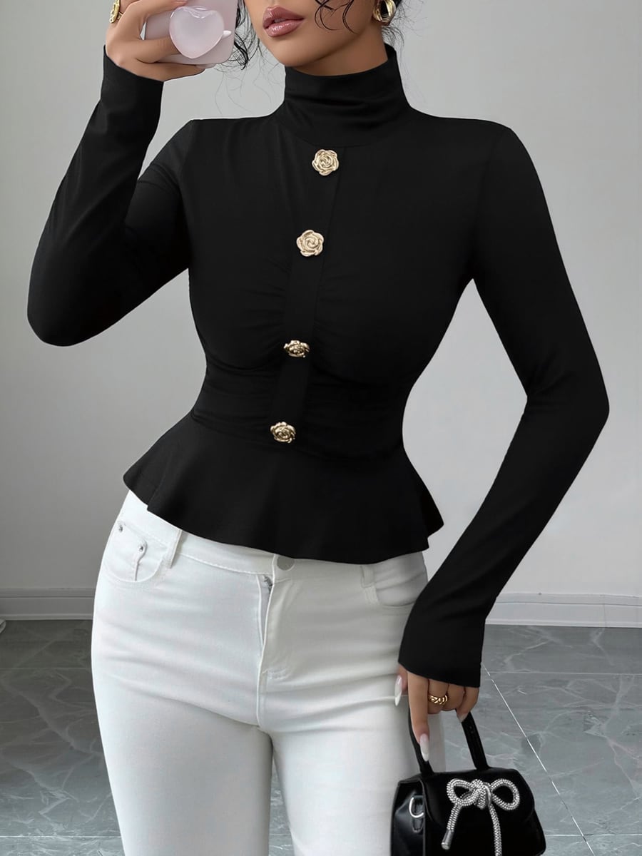 Worn with white trousers