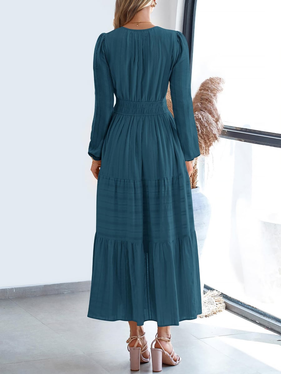 Front view in a blue-green shade