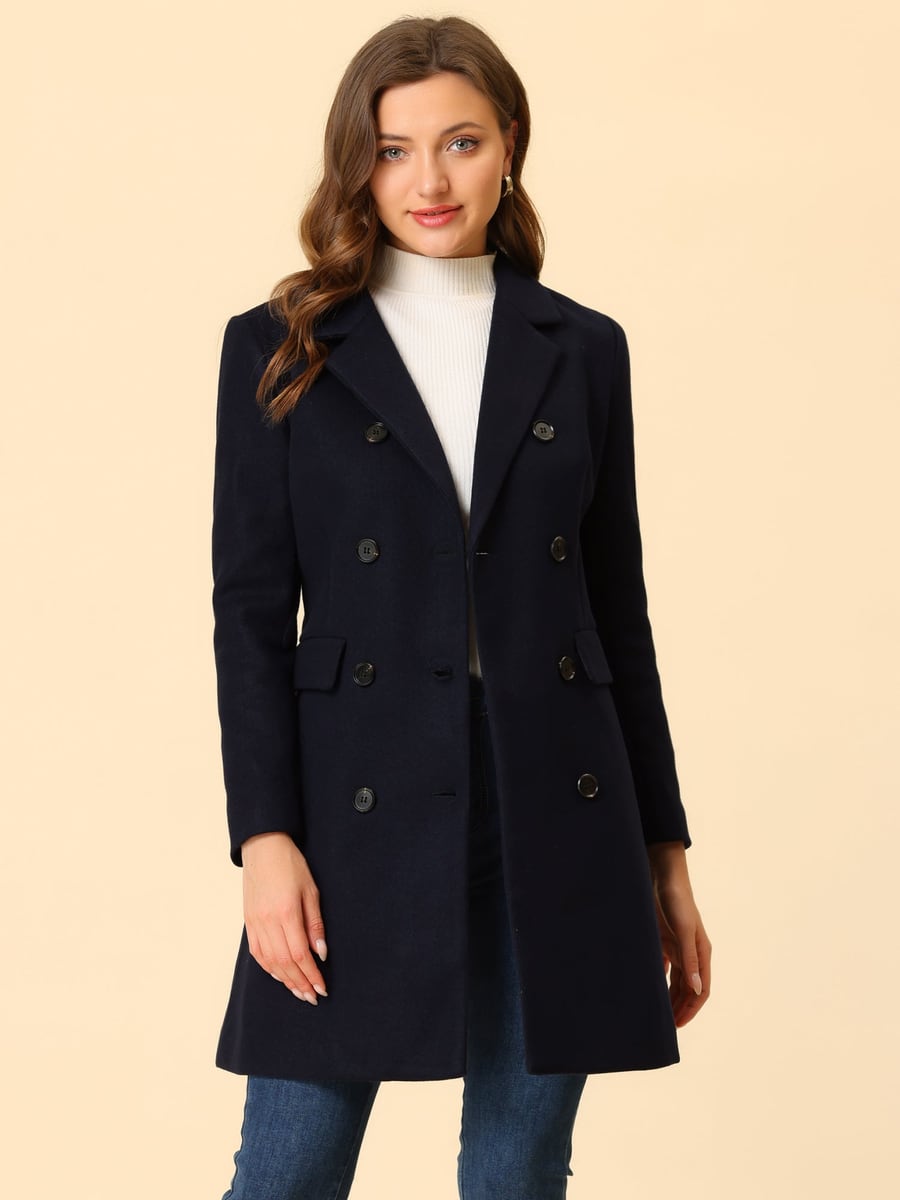 Front view in dark blue