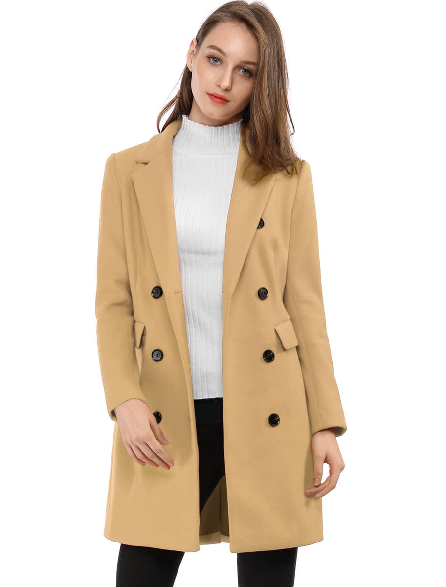 Front view in camel