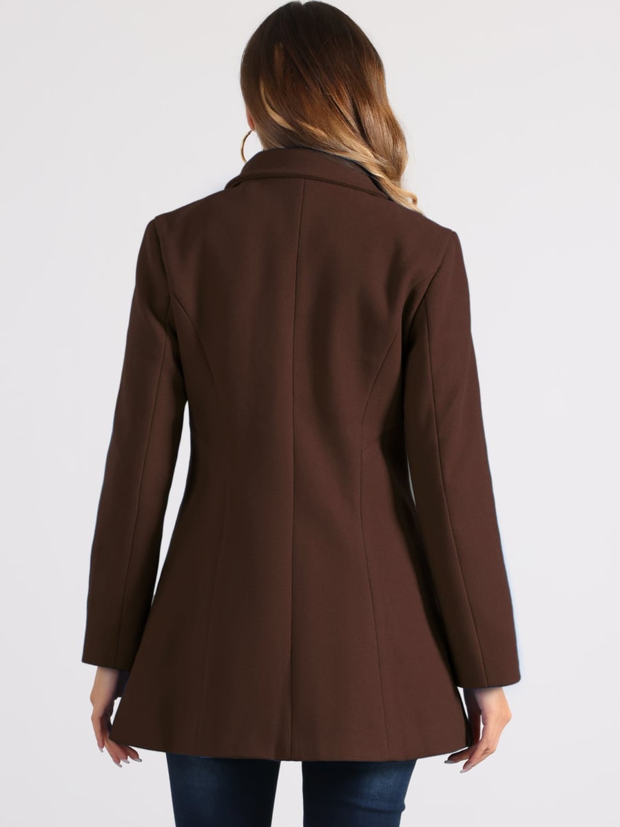 Back view in coffee