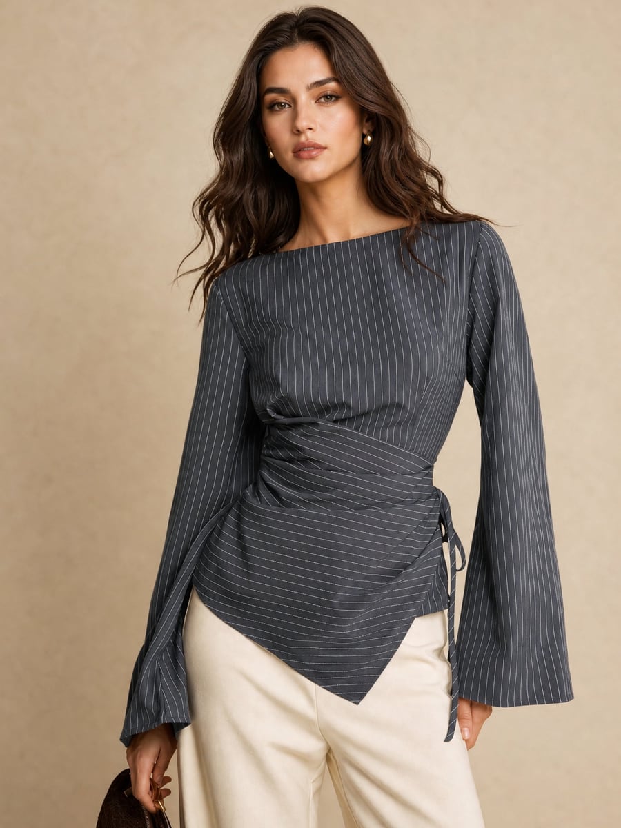Front view in grey