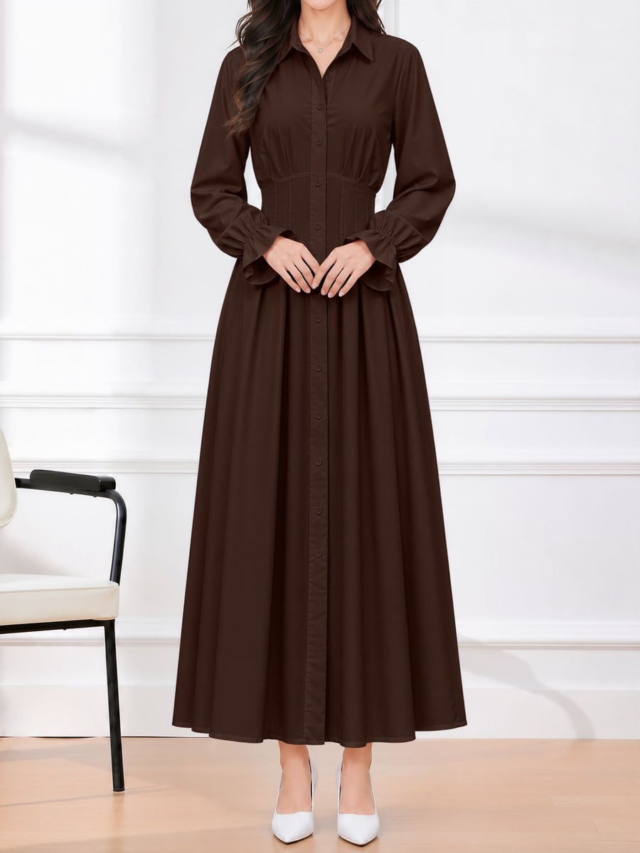 Front, hands clasped