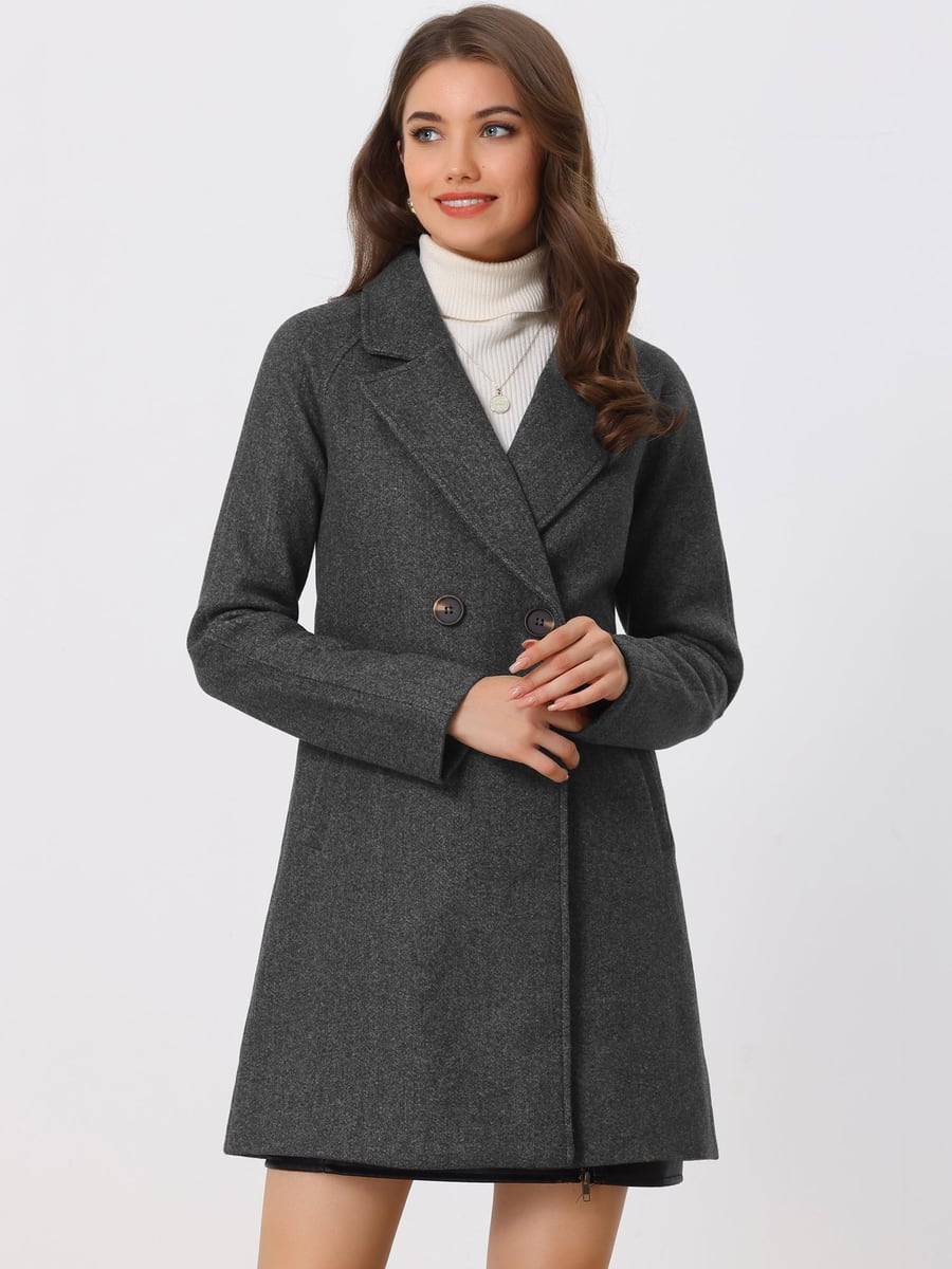 Front view in dark grey