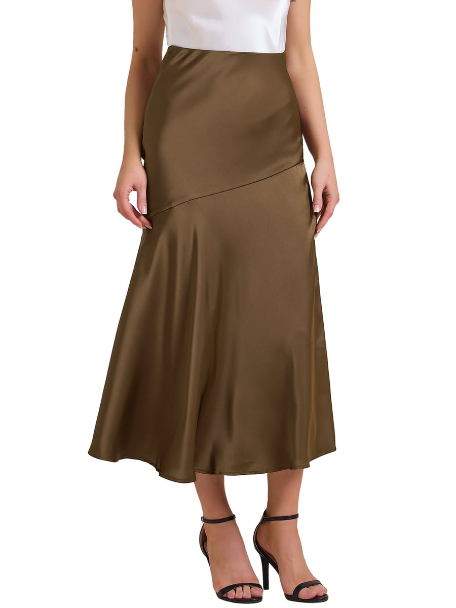 Front view showing the diagonal seam