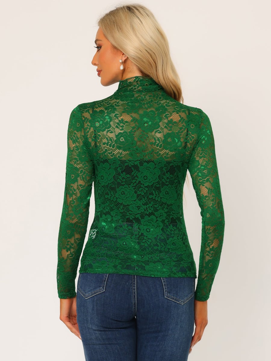 Espalda en verde oscuro