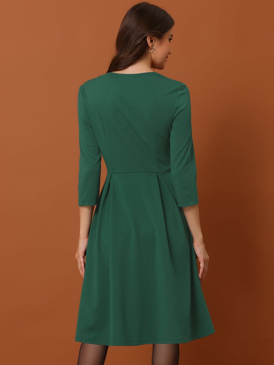 Espalda en verde oscuro