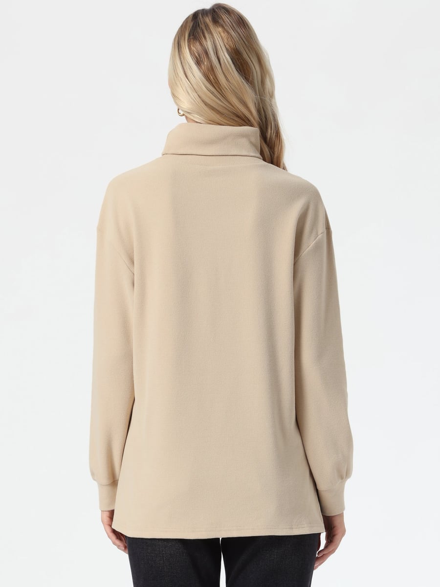 Back view showing the longer back