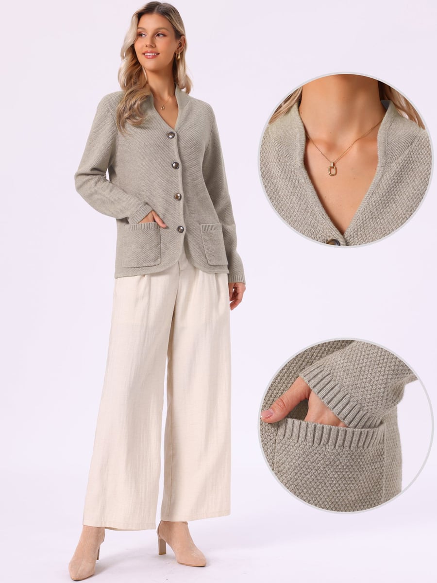 Cuerpo entero con detalles del cuello y el bolsillo