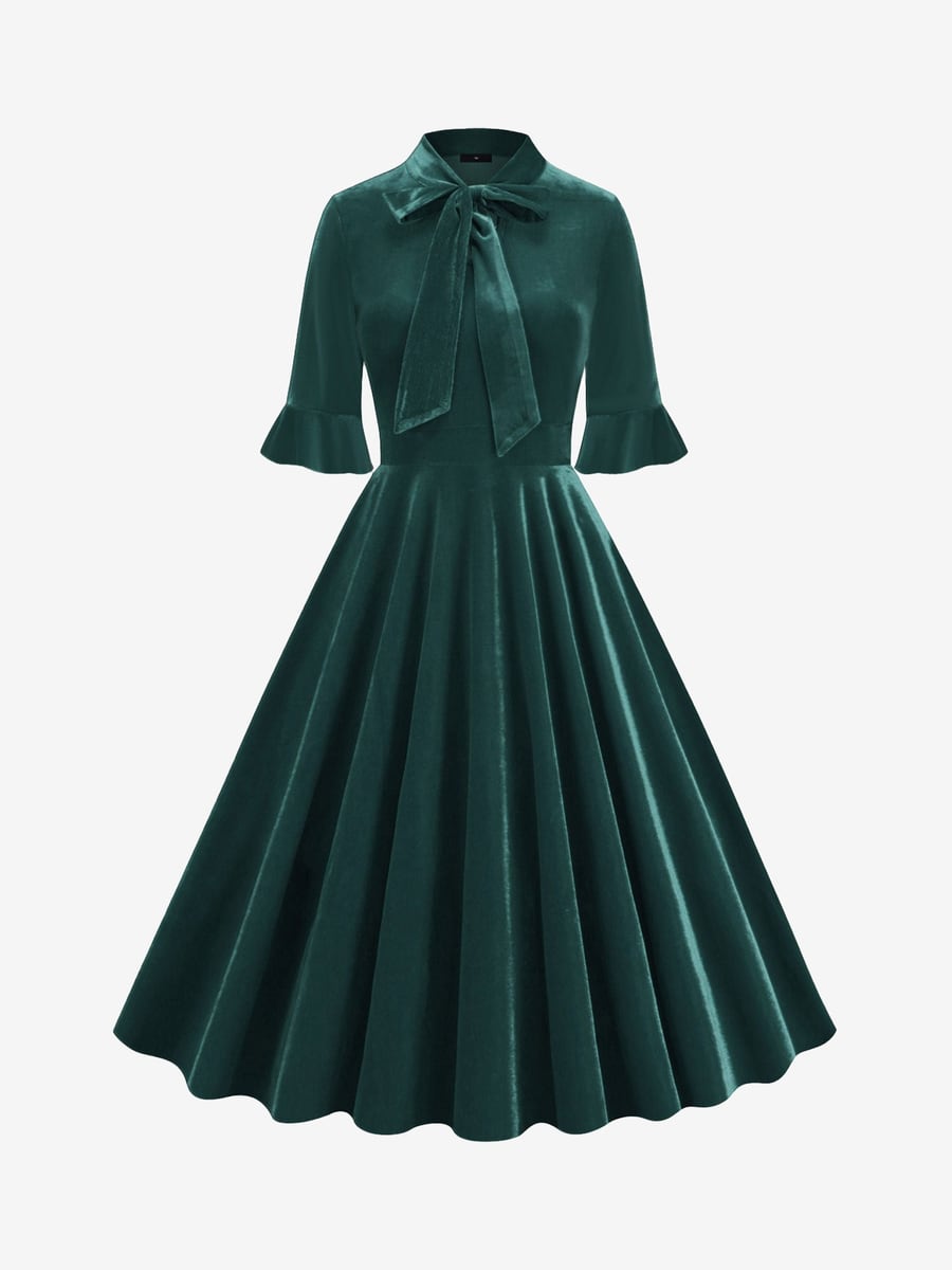 Product front showing the bow and full skirt