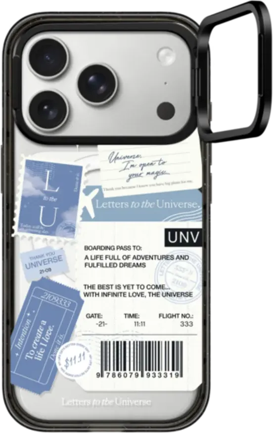 Boarding Pass - Universe I’m Open to your Magic Funda Impact con anillo soporte (MagSafe)