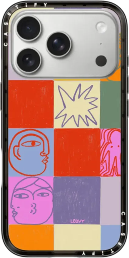 emotional grid by ana leovy Funda Compact (MagSafe)