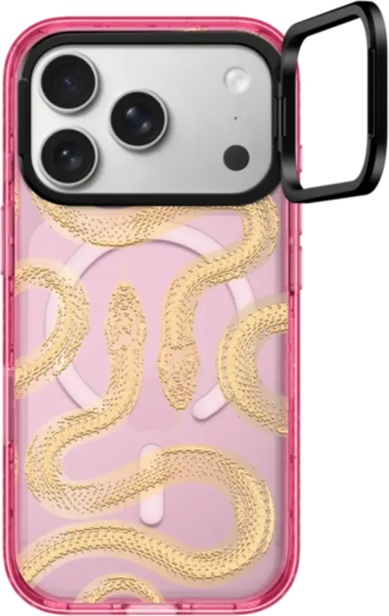 Gold Kingsnake Funda Impact con anillo soporte (MagSafe)