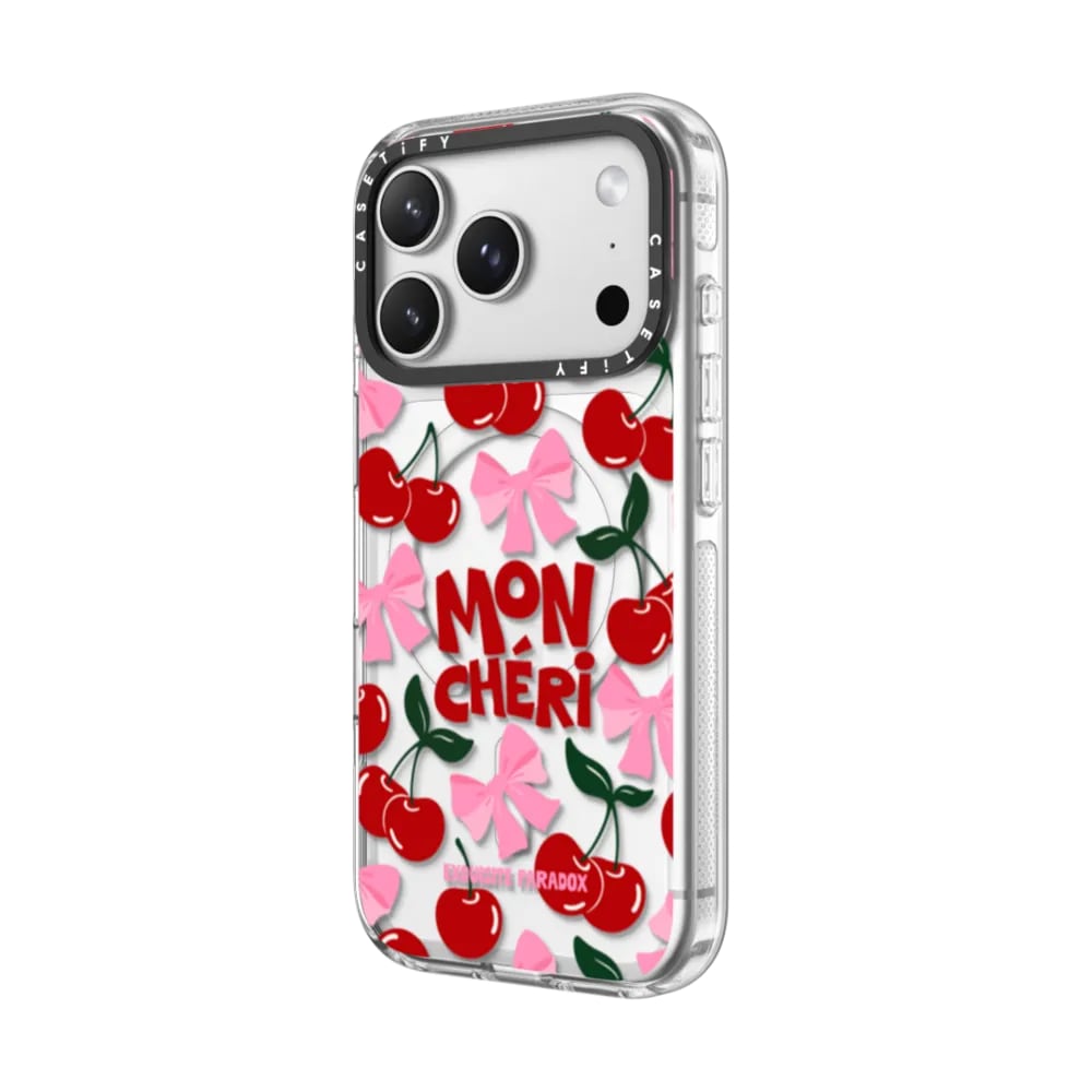 Mon Cheri Cherries, angled