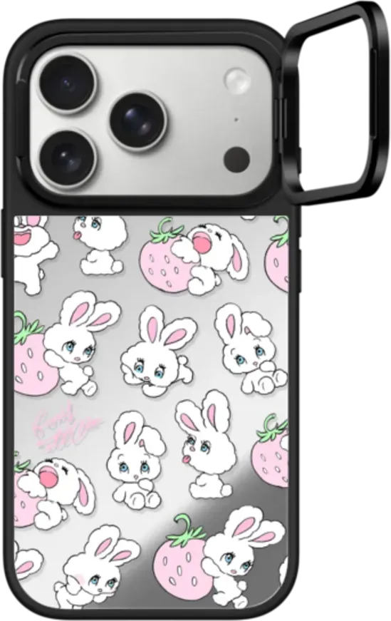 Strawberry Mix Funda espejo con anillo soporte (MagSafe)