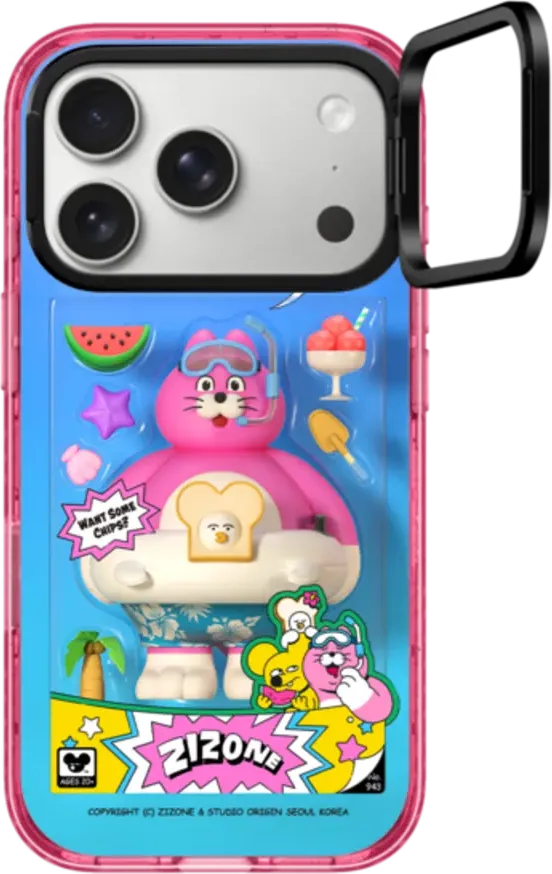 SUMMER PINGO TOY BY ZIZONE Funda Impact con anillo soporte (MagSafe)