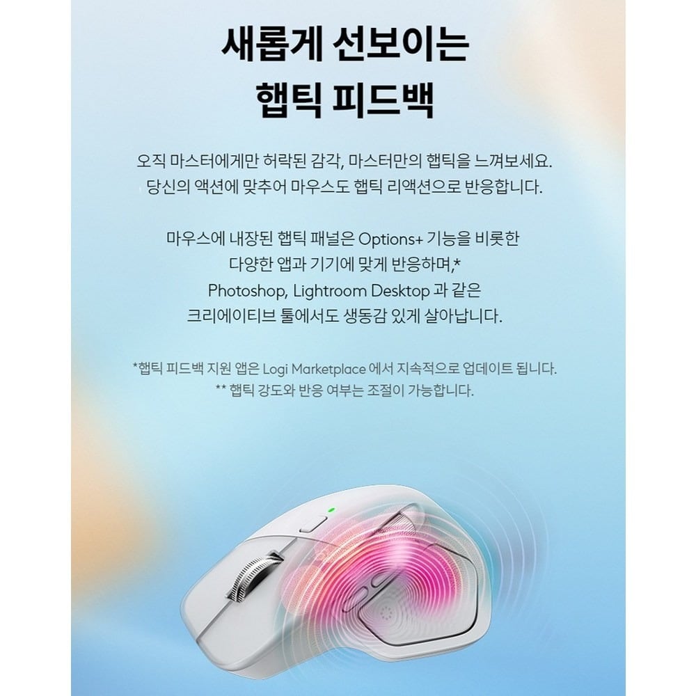 햅틱 피드백 설명