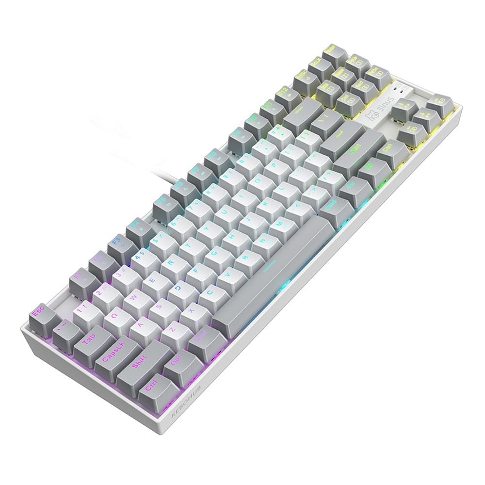 With the RGB backlight on