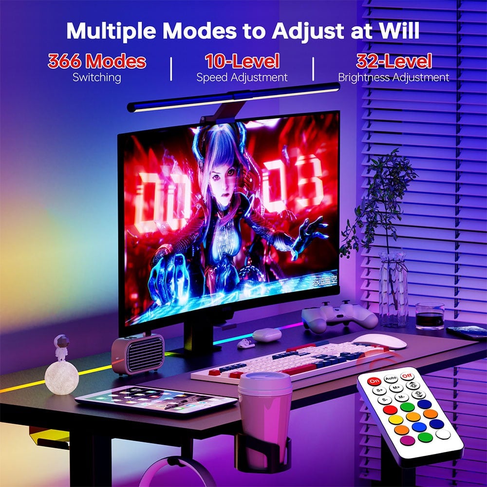 Changing light modes with the remote
