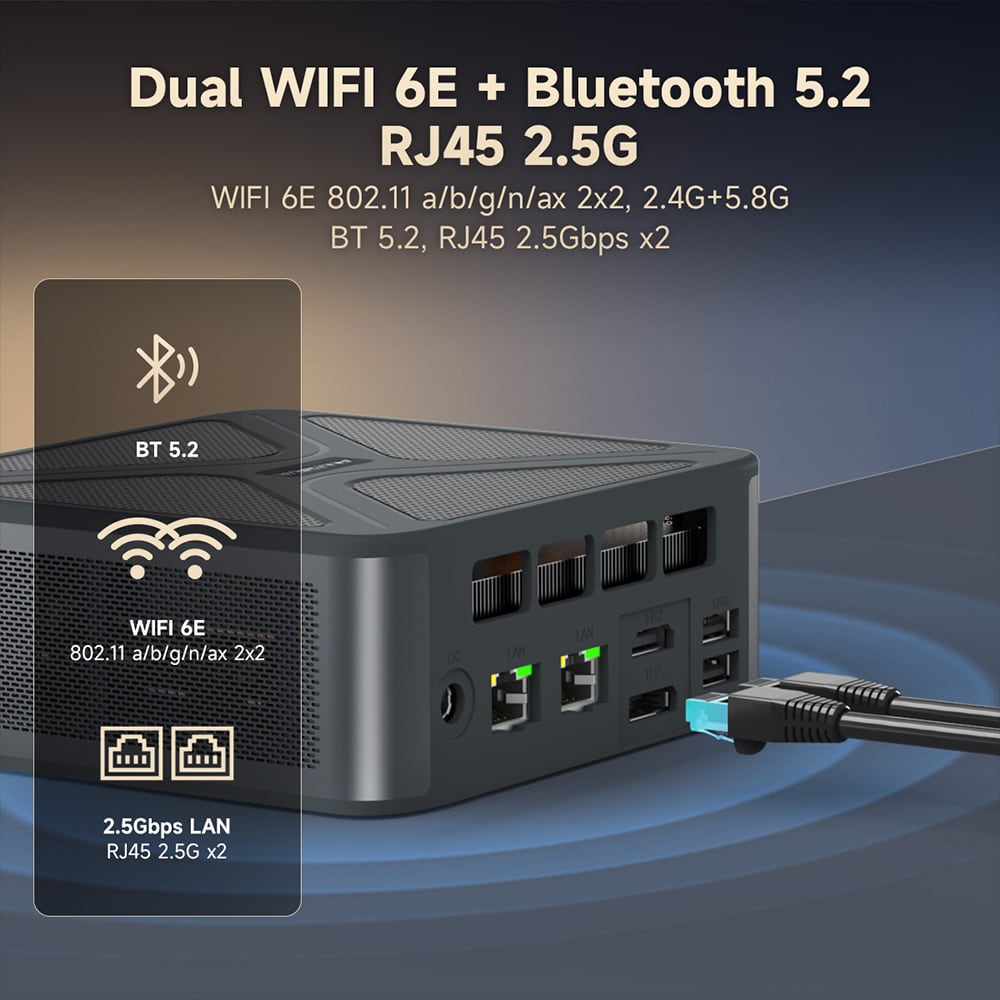 와이파이 6E·블루투스 5.2·2.5G 랜 두 개