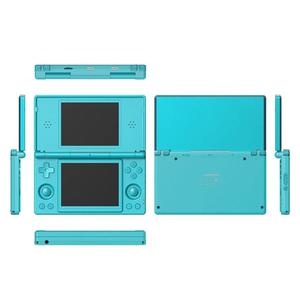 Turquoise body from front, back and sides