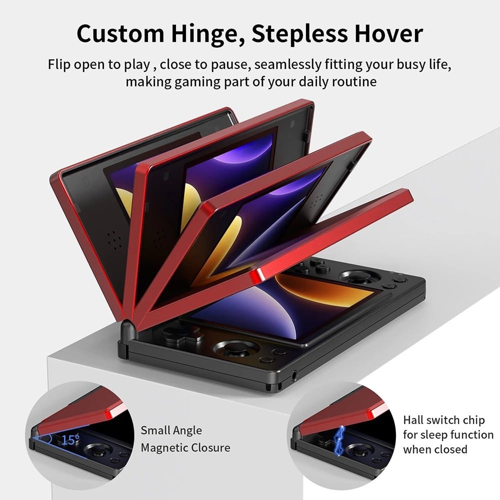 The hinge holding at any angle