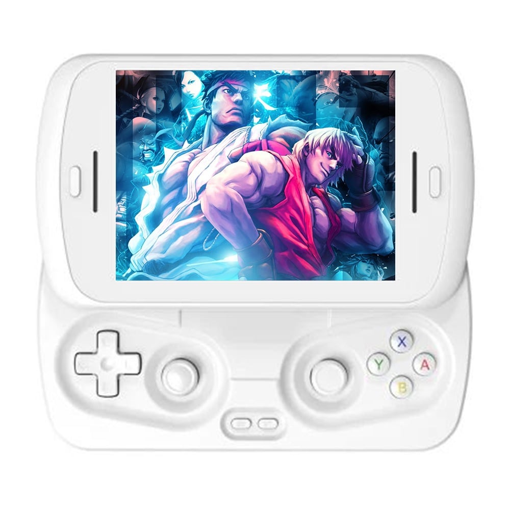 The white body slid open to show the controls