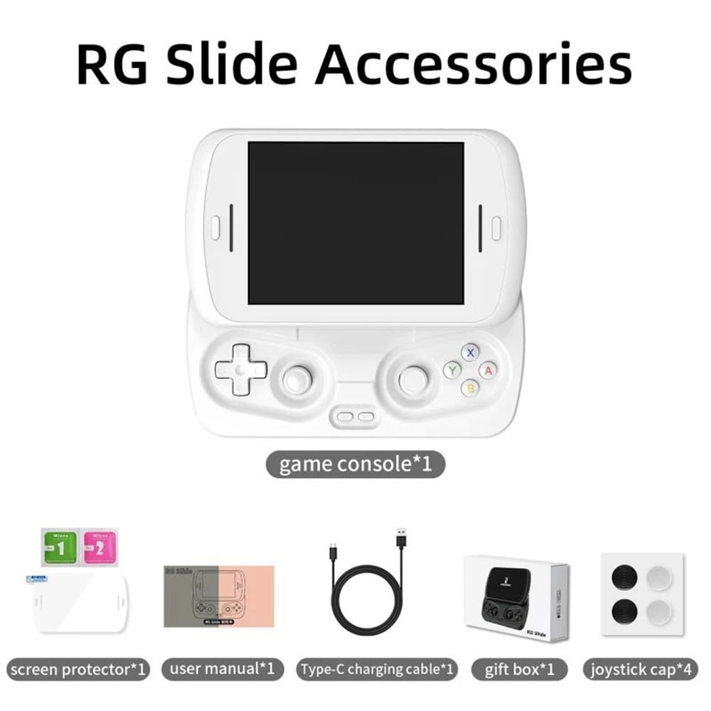 The console with what comes in the box