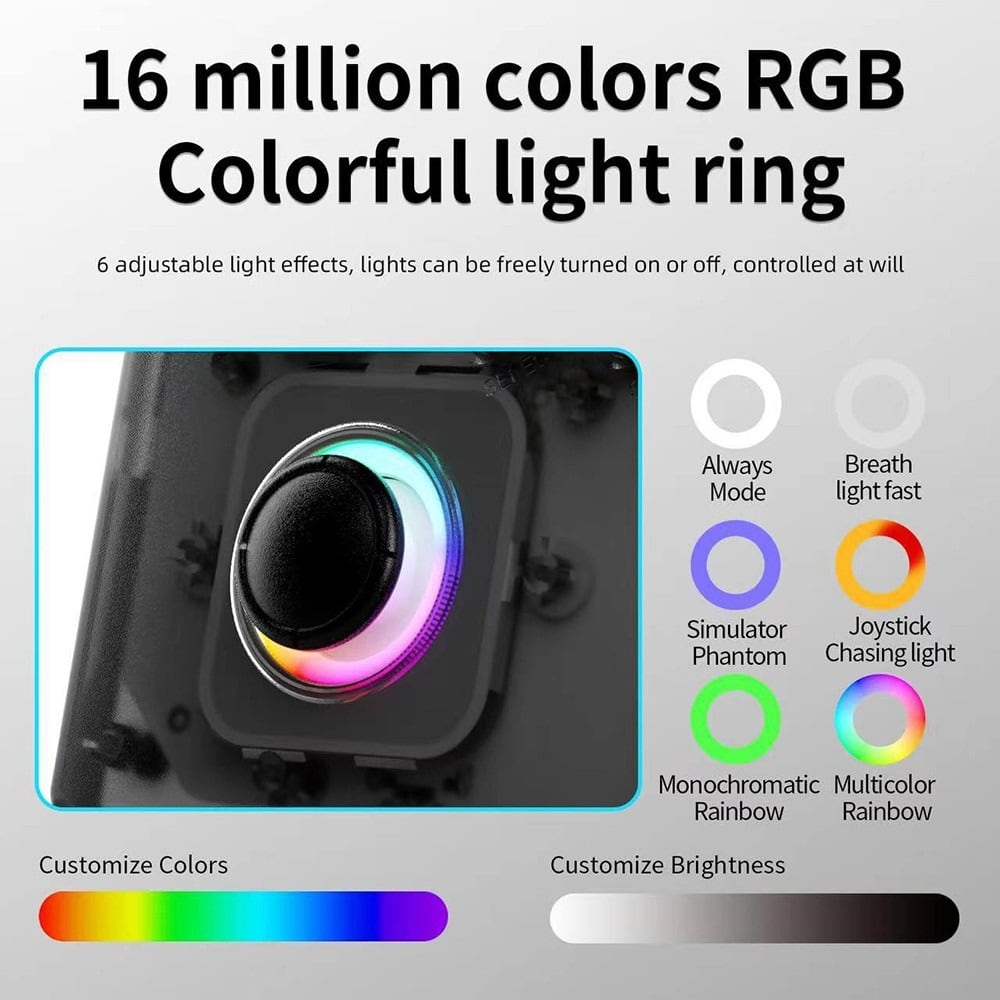 摇杆 RGB 灯环模式