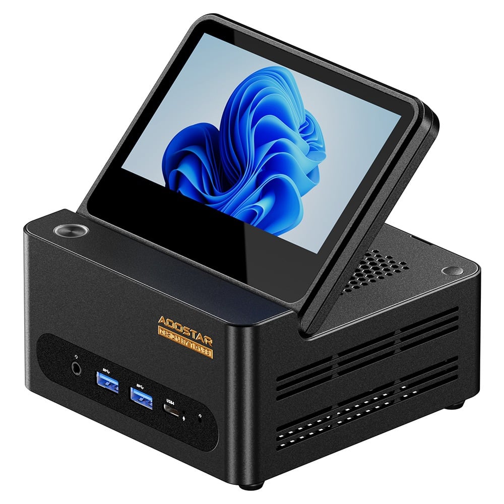 The G-FLIP with its screen raised