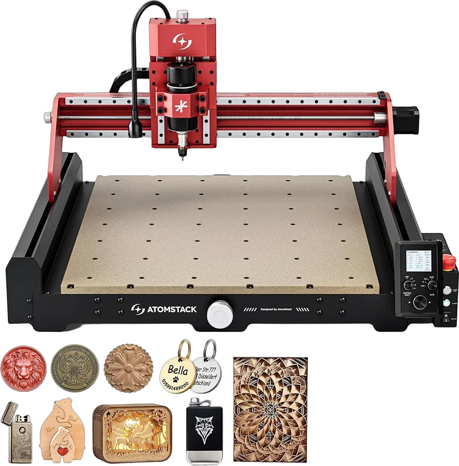 Fresadora CNC C4 Pro de 4 ejes y 200 W