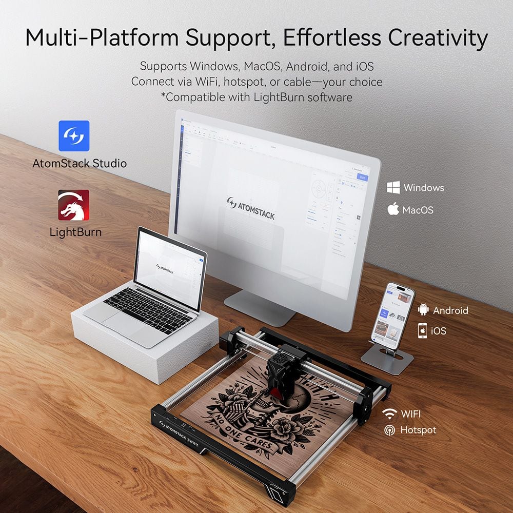 Trabajo desde PC, portátil o móvil