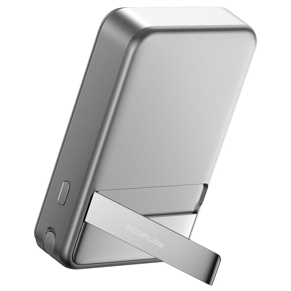Standing on its kickstand