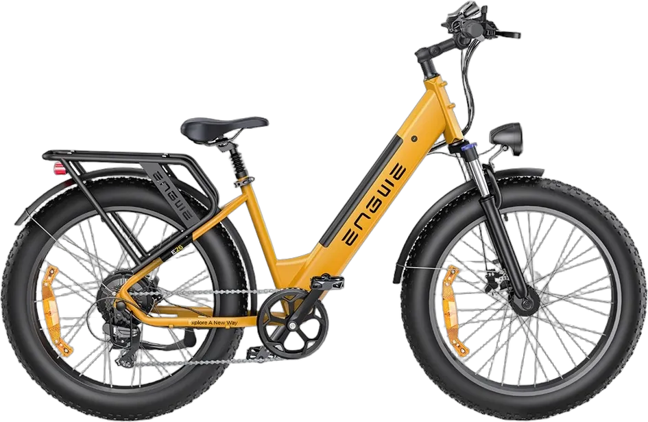 E26 ステップスルー ファットタイヤ電動自転車