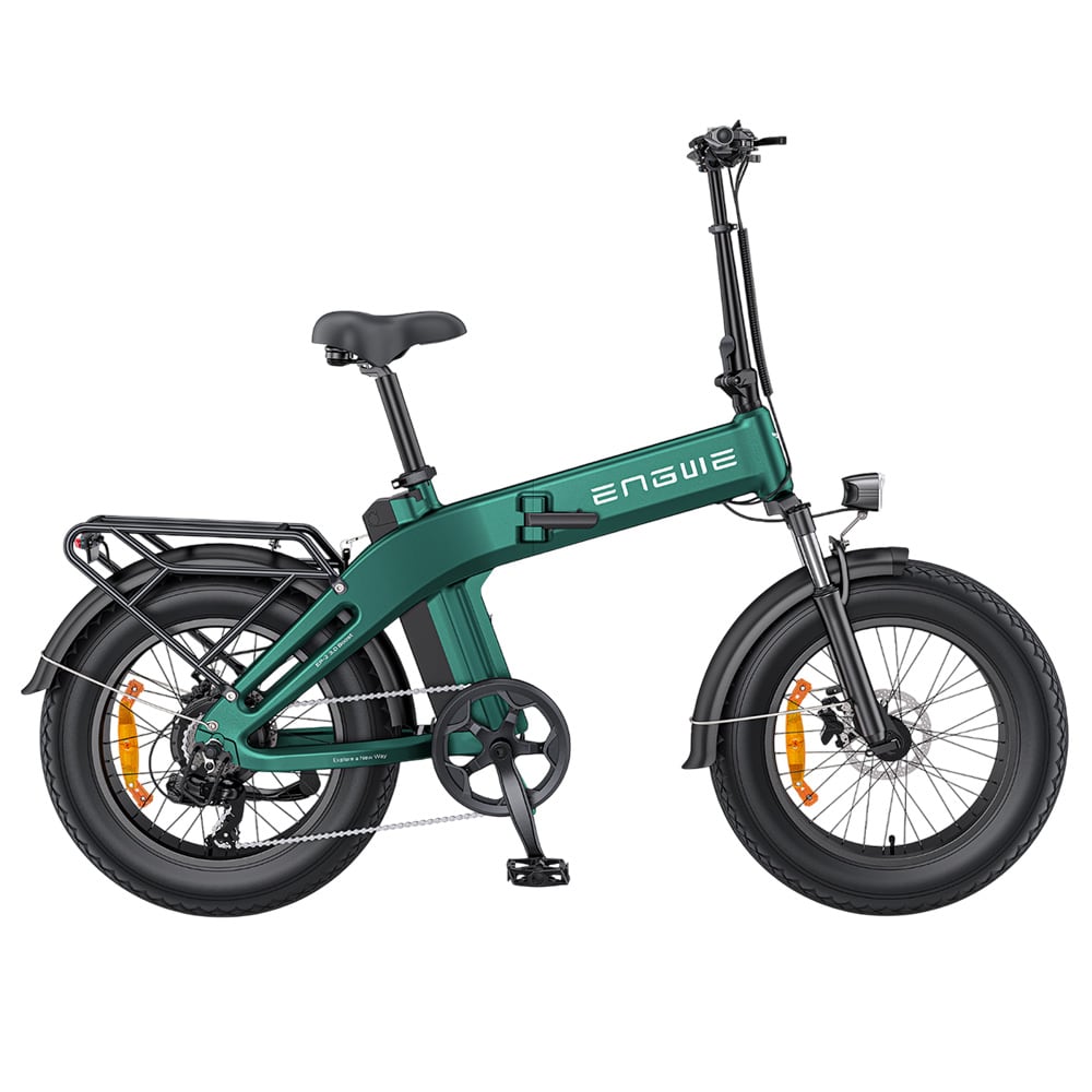 Side view of the green frame