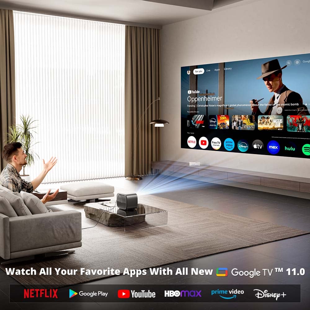 구글 TV 홈 화면