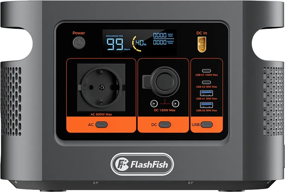 E106B 384Wh 600W ポータブル電源