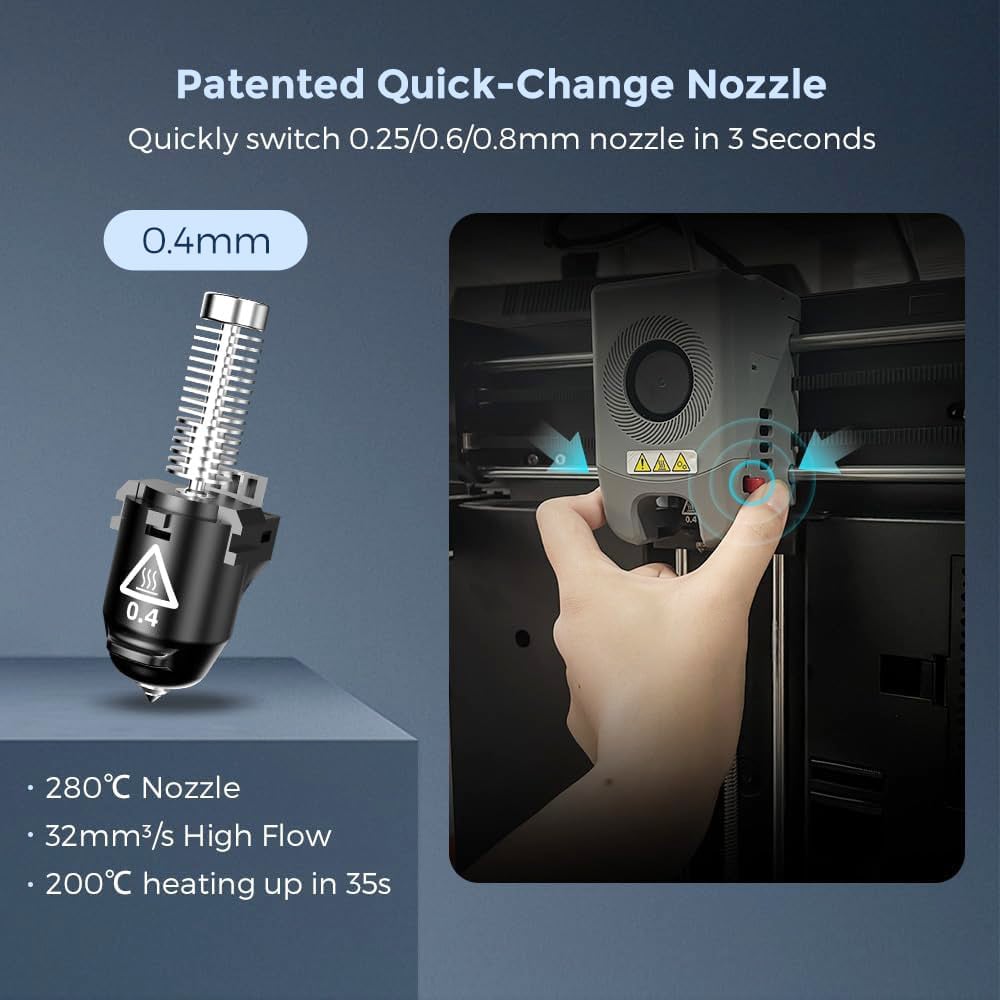 The three-second quick-change nozzle